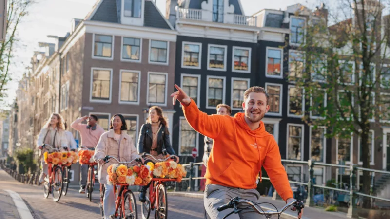 Amsterdam Top Highlights City Bike Tour