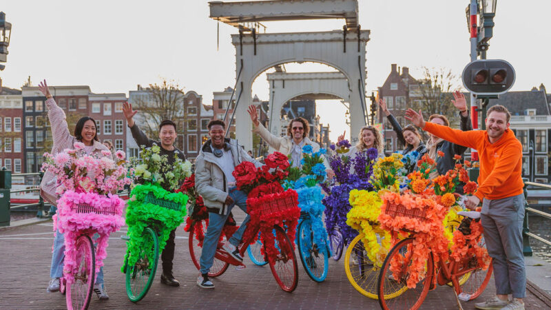 Amsterdam Flower Bike City Tour