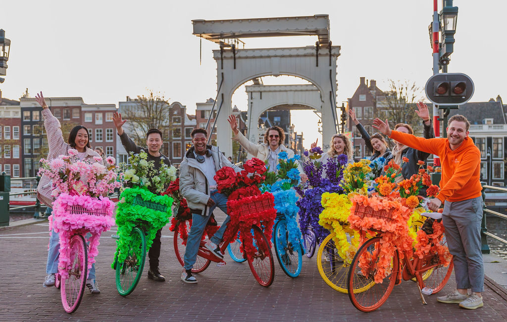 Amsterdam Flower Bike City Tour