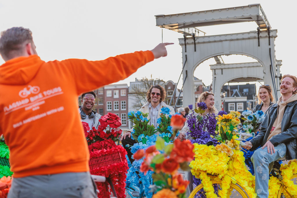 Amsterdam Flower Bike City Tour