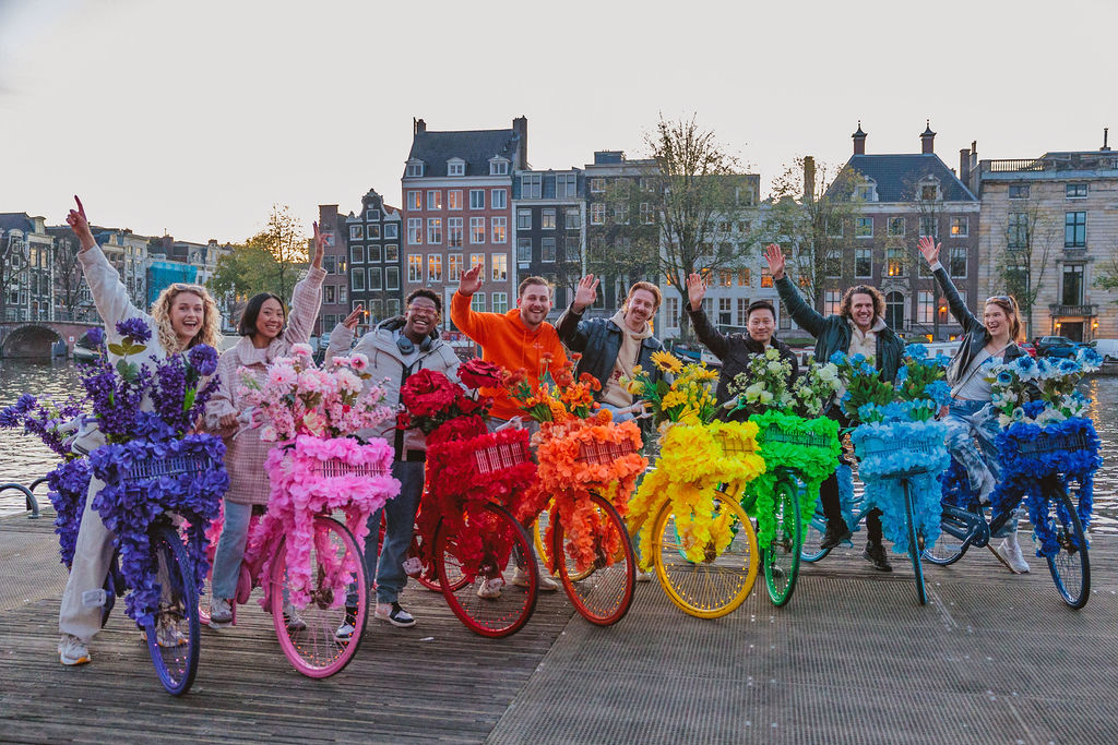 Amsterdam Flower Bike City Tour