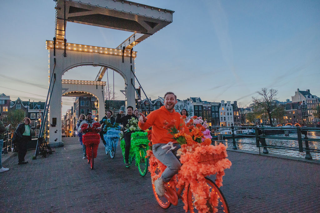 Amsterdam Flower Bike City Tour