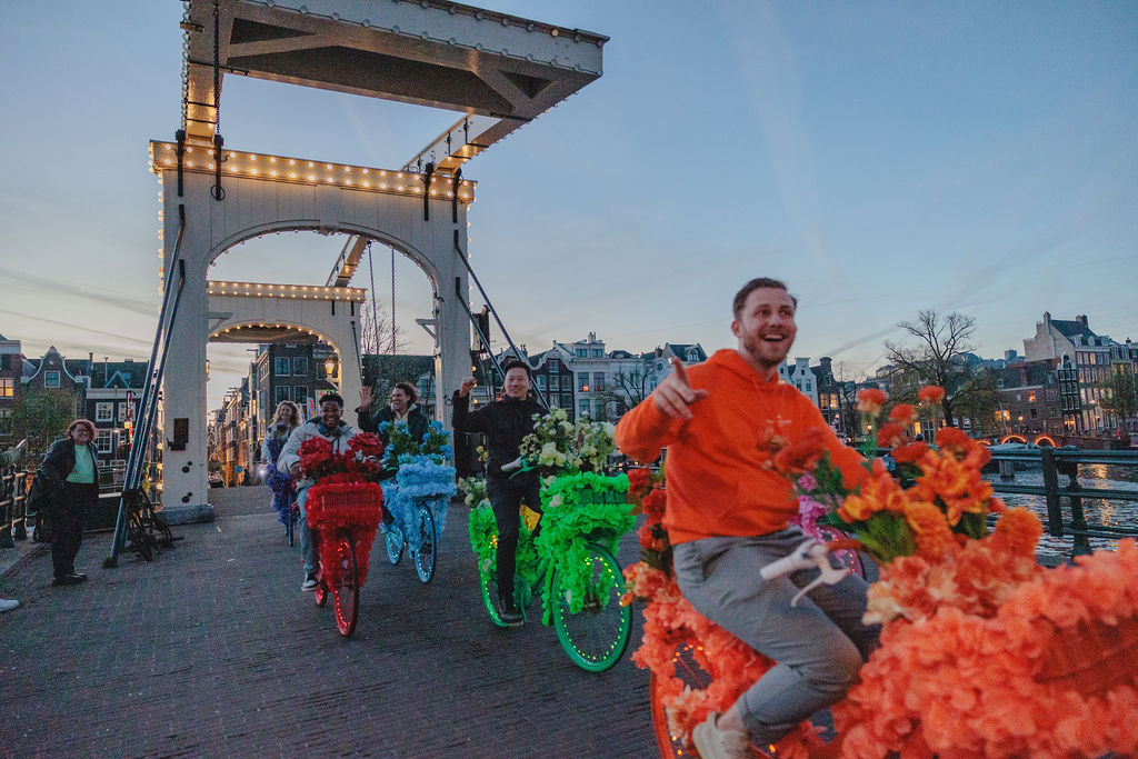 Amsterdam Light Festival City Bike Tour