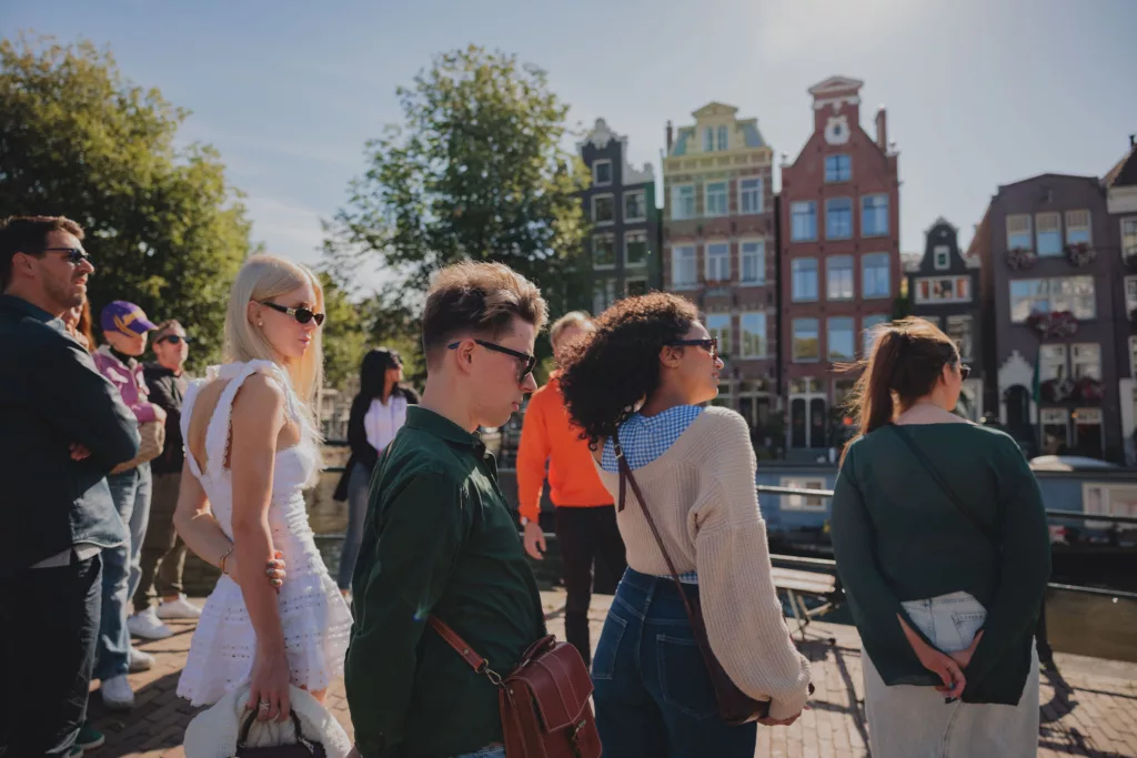 Anne Frank walking tour Amsterdam